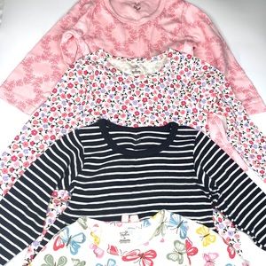 NWOT - 4 long-sleeve dresses for toddler girl